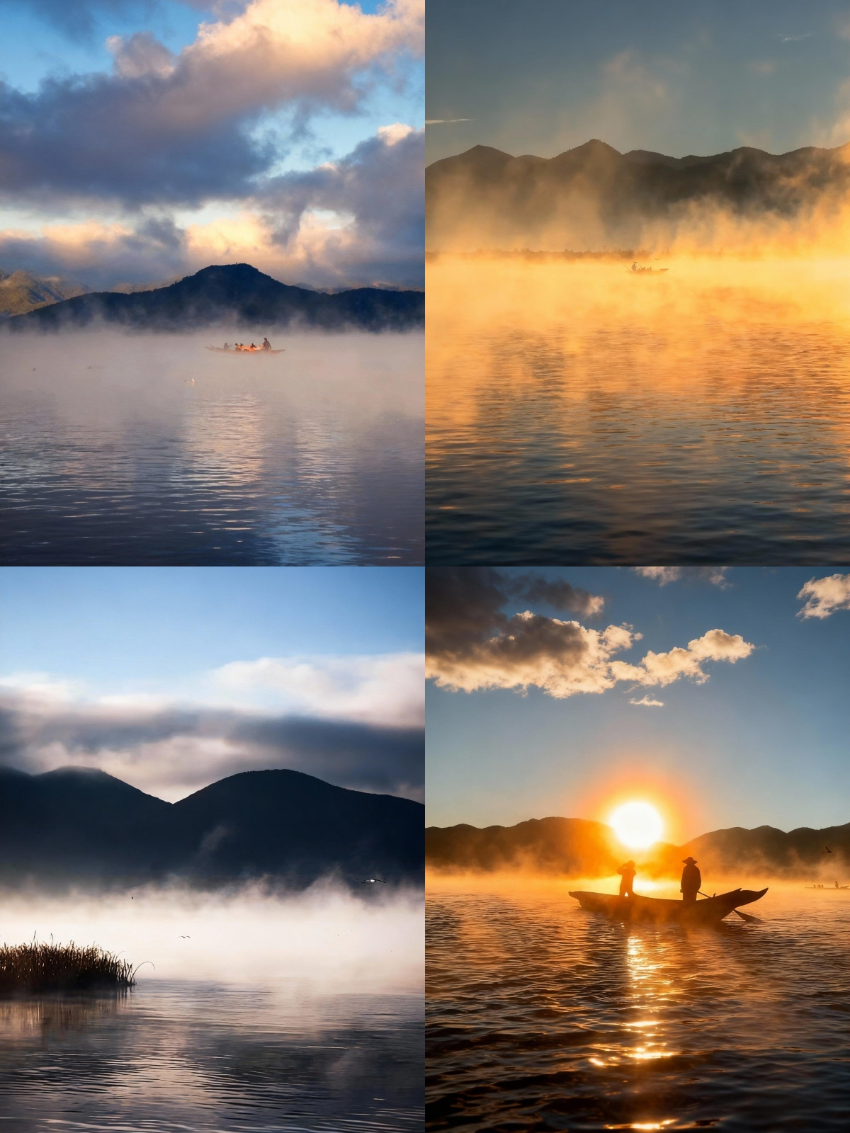 十二月冲泸沽湖！报团2日游晨雾封神，红嘴鸥全上线，丽江出发3.5小时直达！